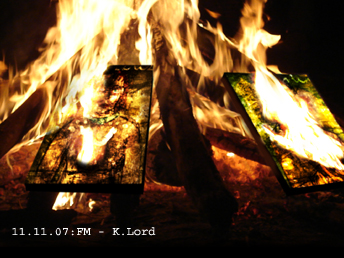 Burning Paintings