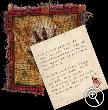 Nick's Journey Cloth Note